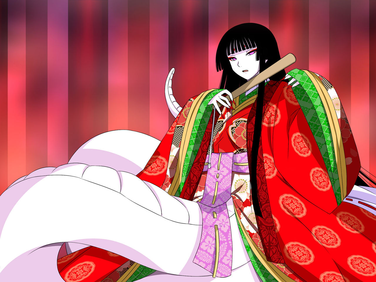 Super Hentai CG Shuu O-01 Youkai Hakuja Hime page 4 full