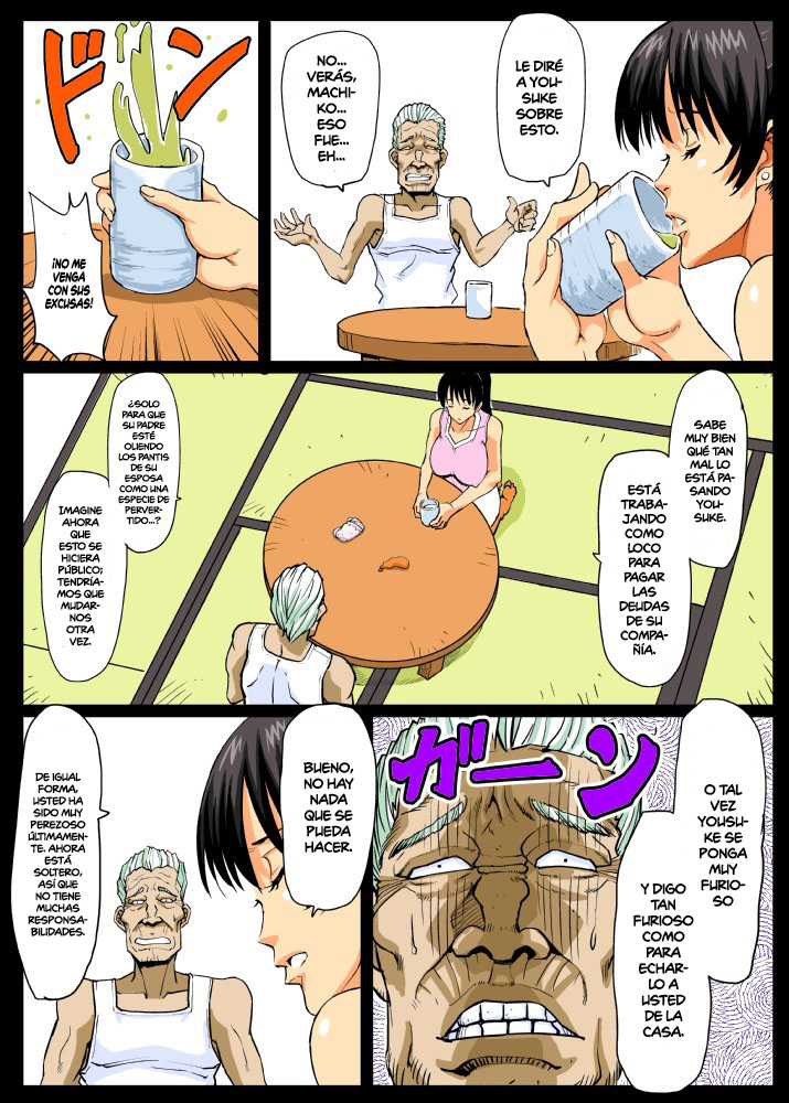 Giri Mara ni Hatsujou Suru Yome | La Esposa que Copuló con el Pene del Suegro page 8 full