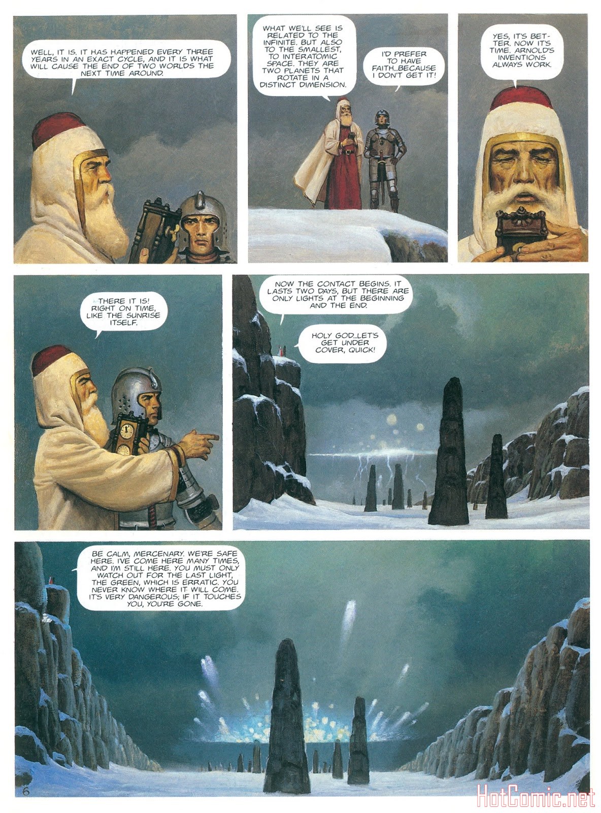 The Mercenary 7 - Year 1000 - The end of the world page 9 full