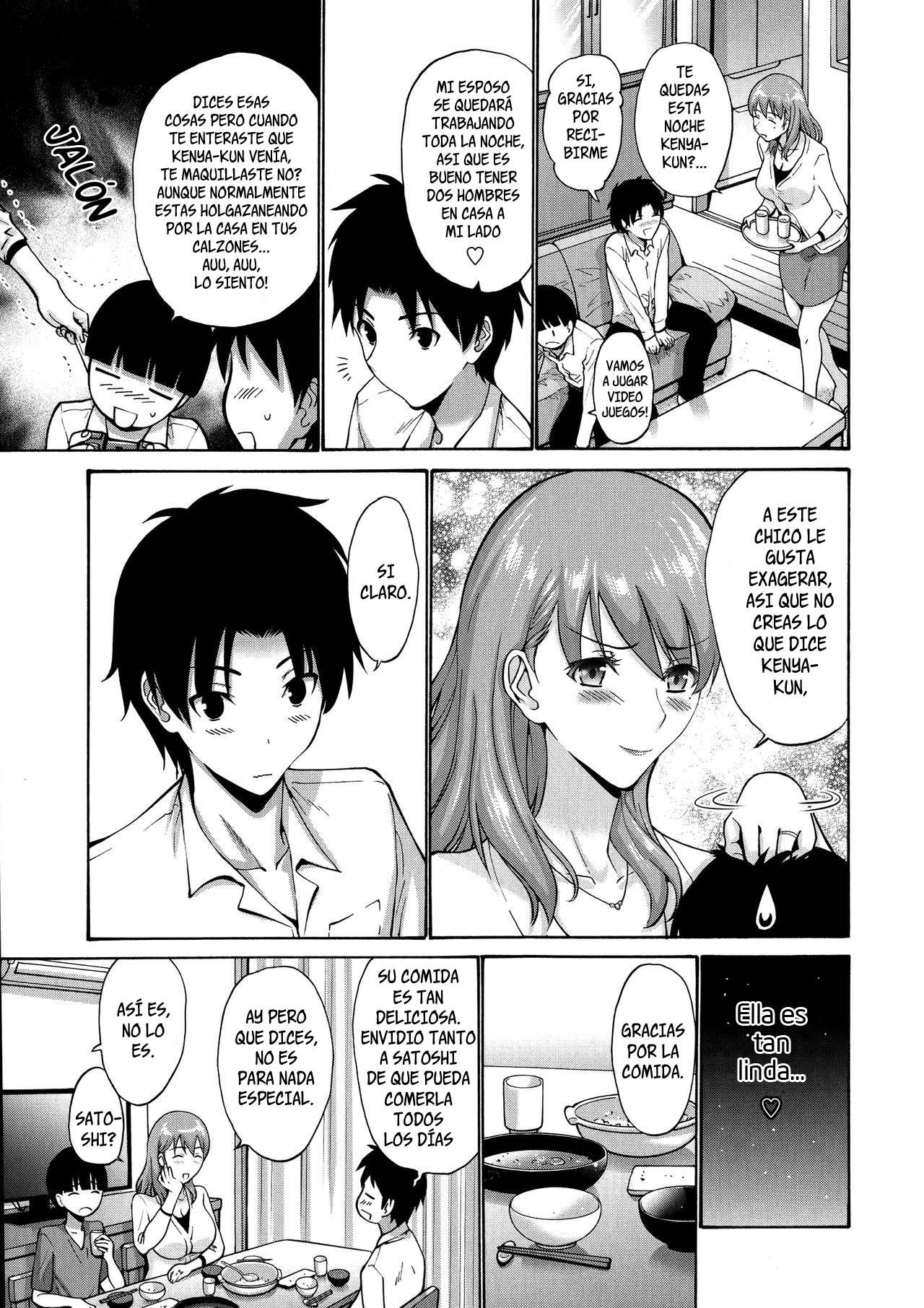 Tomodachi no Haha wa Boku no Mono| La madre de mi amigo me pertenece Ch.1 page 3 full