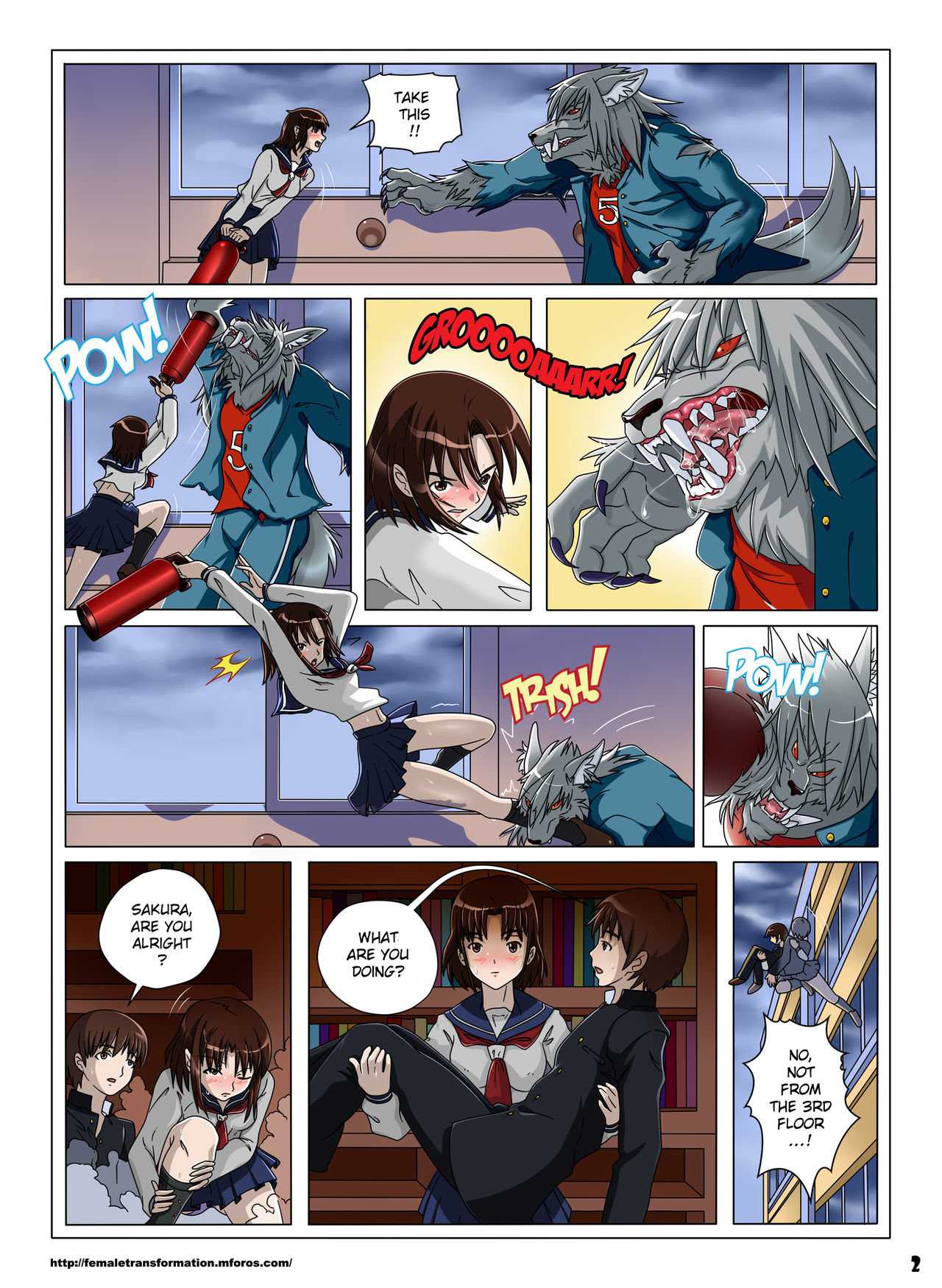Princess Werewolf 02 page 5 full