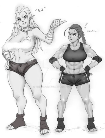 Elf vs Human MMA cover