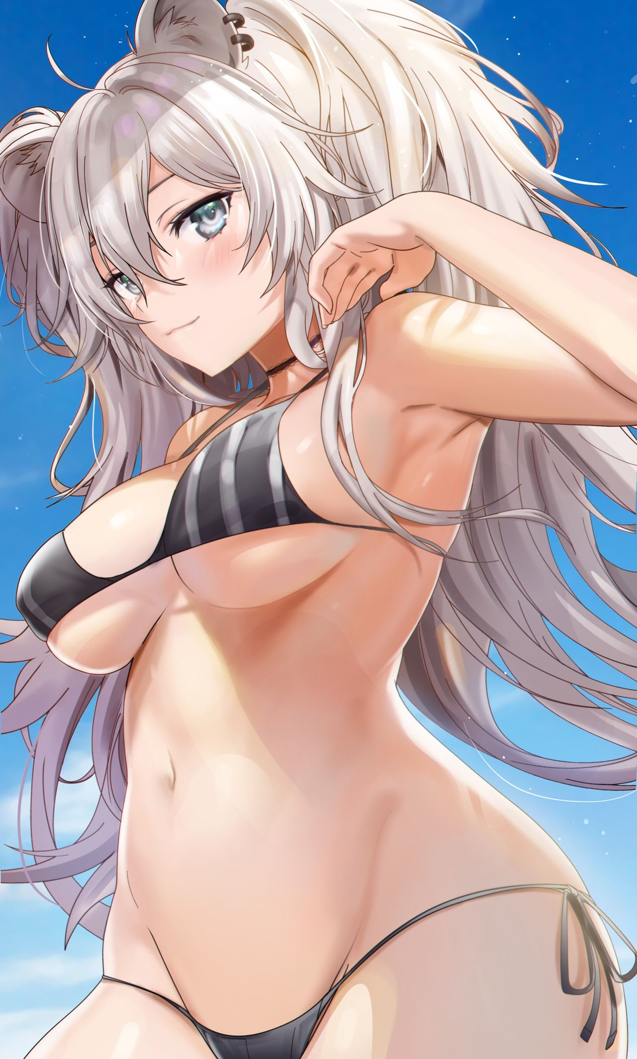 獅白牡丹 - 萌娘百科 萬物皆可萌的百科全書 Shishiro Botan Art _ Danbooru page 1 full