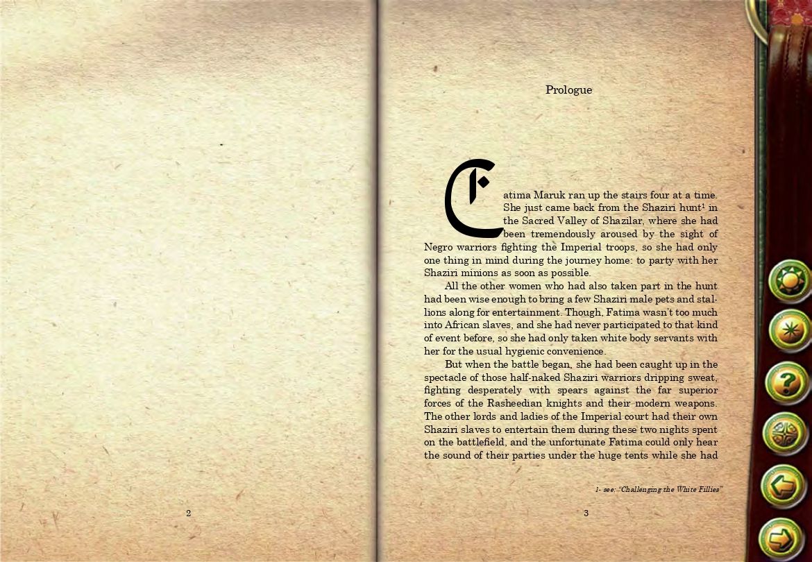 Securing the White Fillies - Worlds of Dominations  vol. V page 4 full