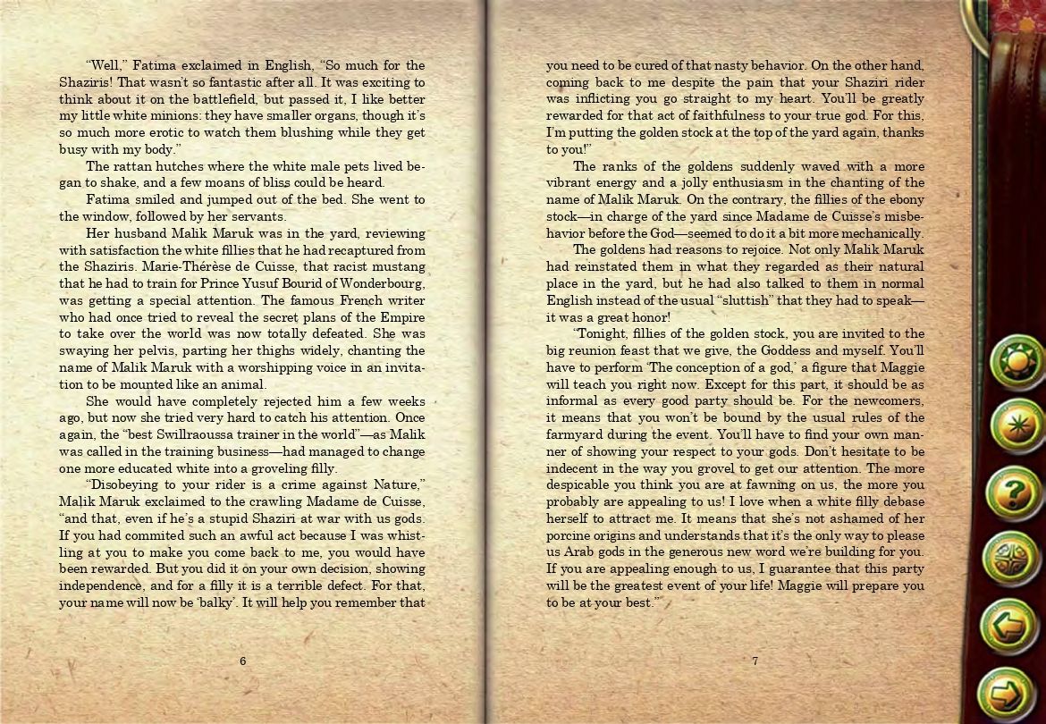 Securing the White Fillies - Worlds of Dominations  vol. V page 6 full