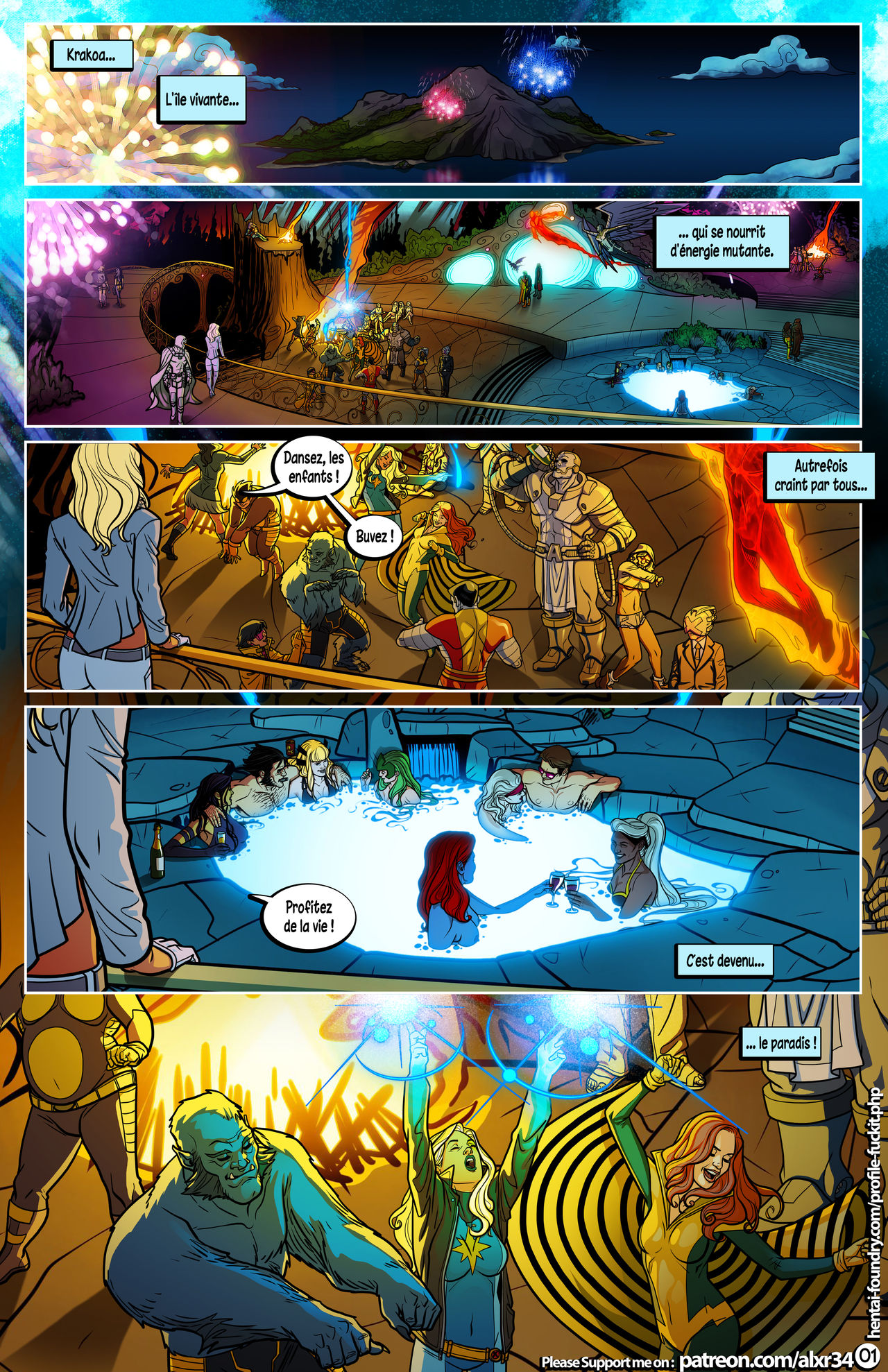 X-men : Bacchanalia page 2 full