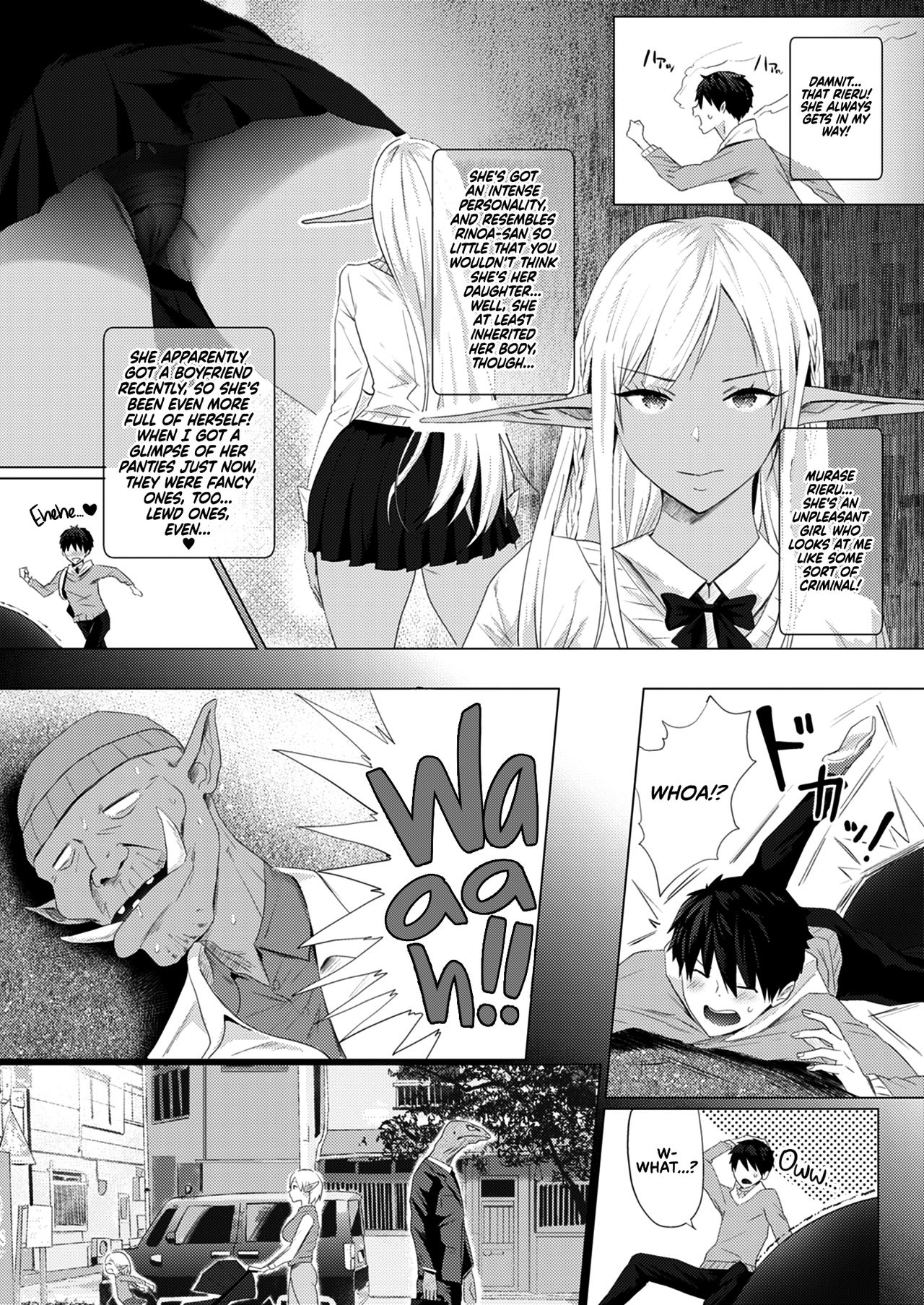 Orc Chinpo o Te ni Ireta! Elf Oyako o Ore Senyou Nama Onaho ni Shitatta www | I Got an Orc Dick! Then I Made an Elf Mother and Daughter Into My Personal Fuckholes Lololol page 5 full