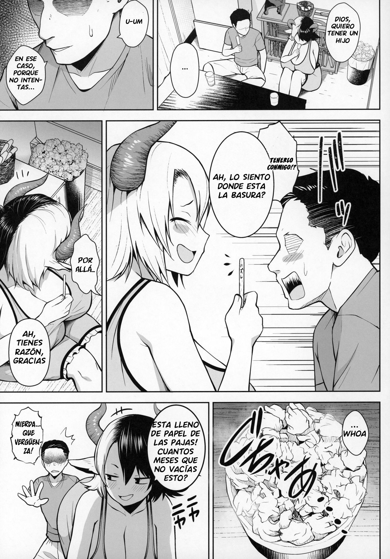 Oku-san no Oppai ga Dekasugiru noga Warui! | It's Your Fault for Having Such Big Boobs, Miss! page 5 full