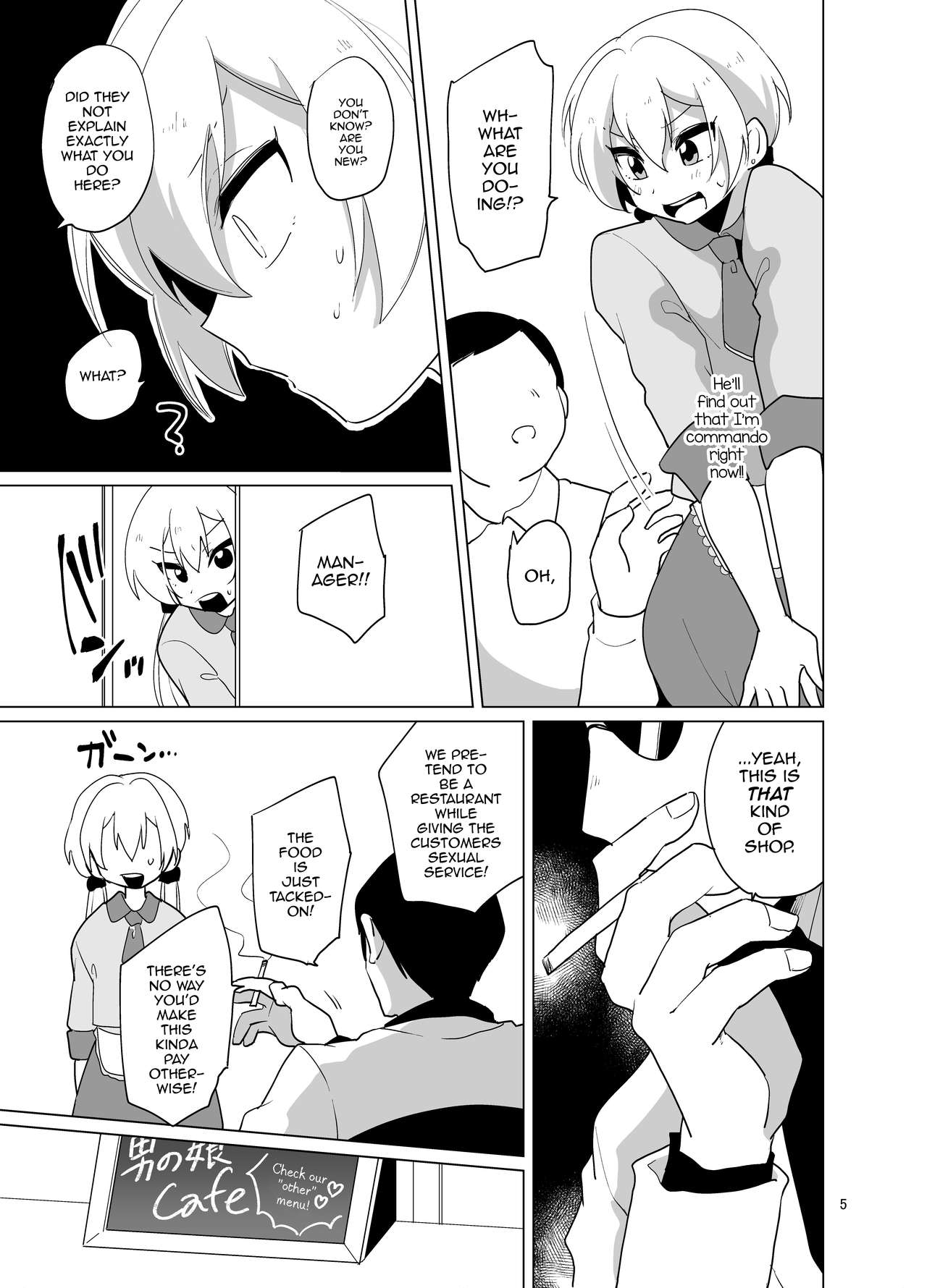 Josou Gal Nao-kun Chousen! Ura Beit! page 6 full