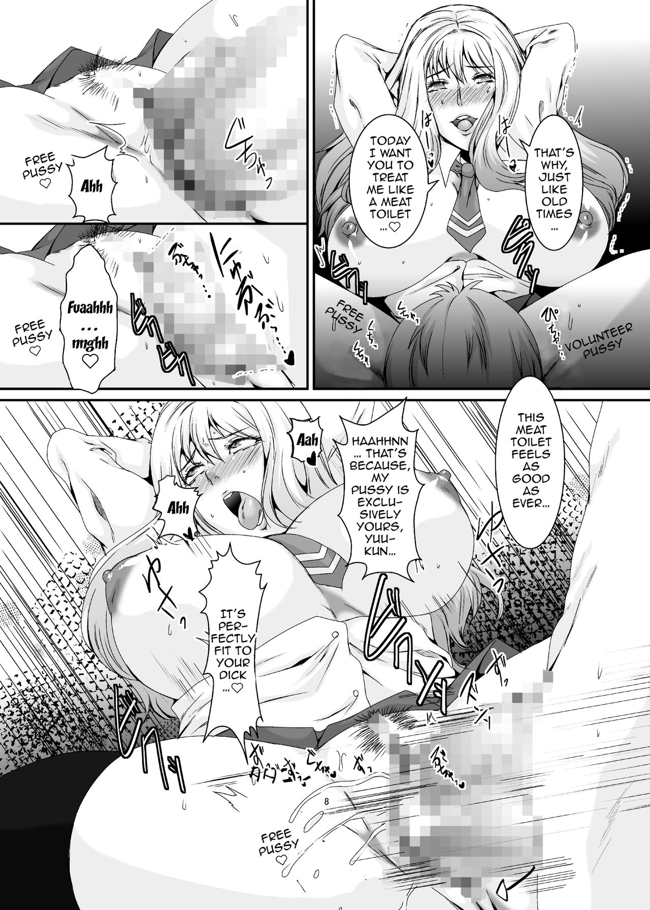 Oku-sama wa Moto Yariman -Besluted- 4 | These Women Were Former Sluts -Besluted- 4 page 9 full