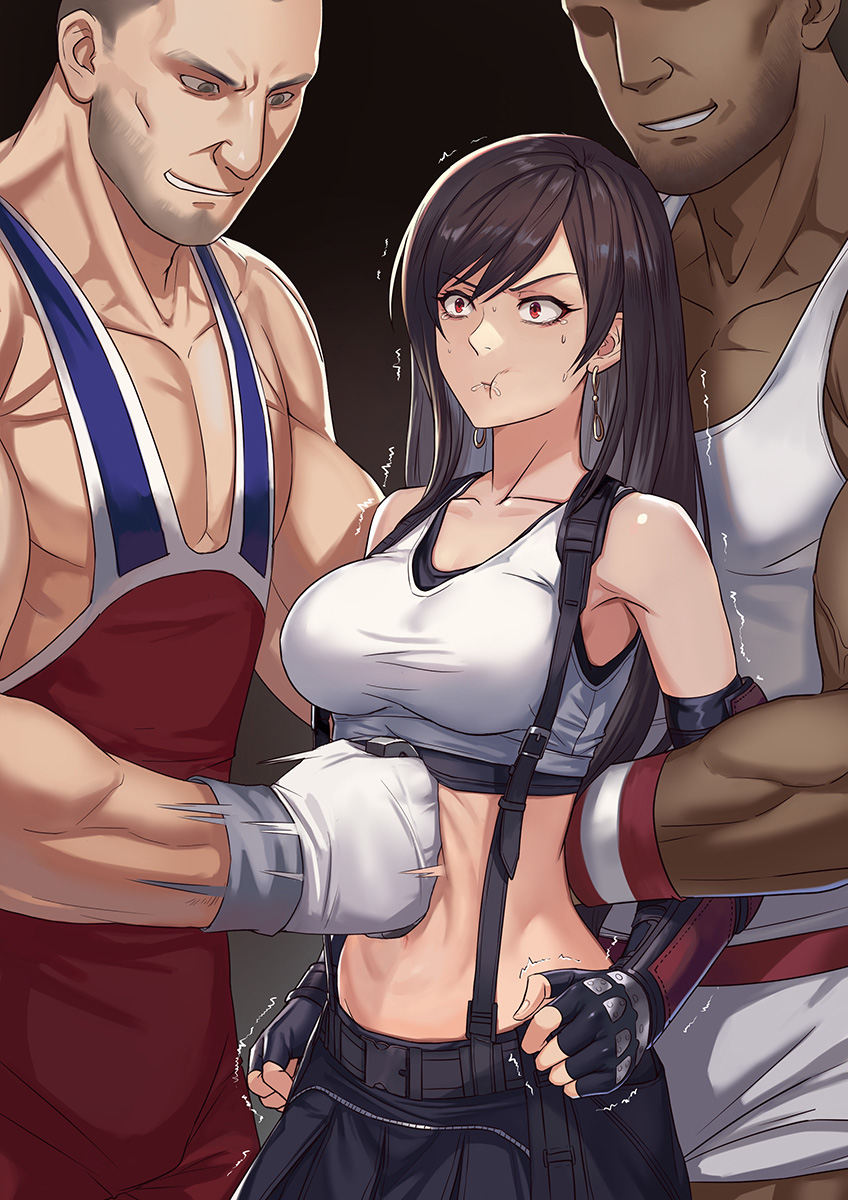 Tifa's Abdominal Fighting Training page 4 full