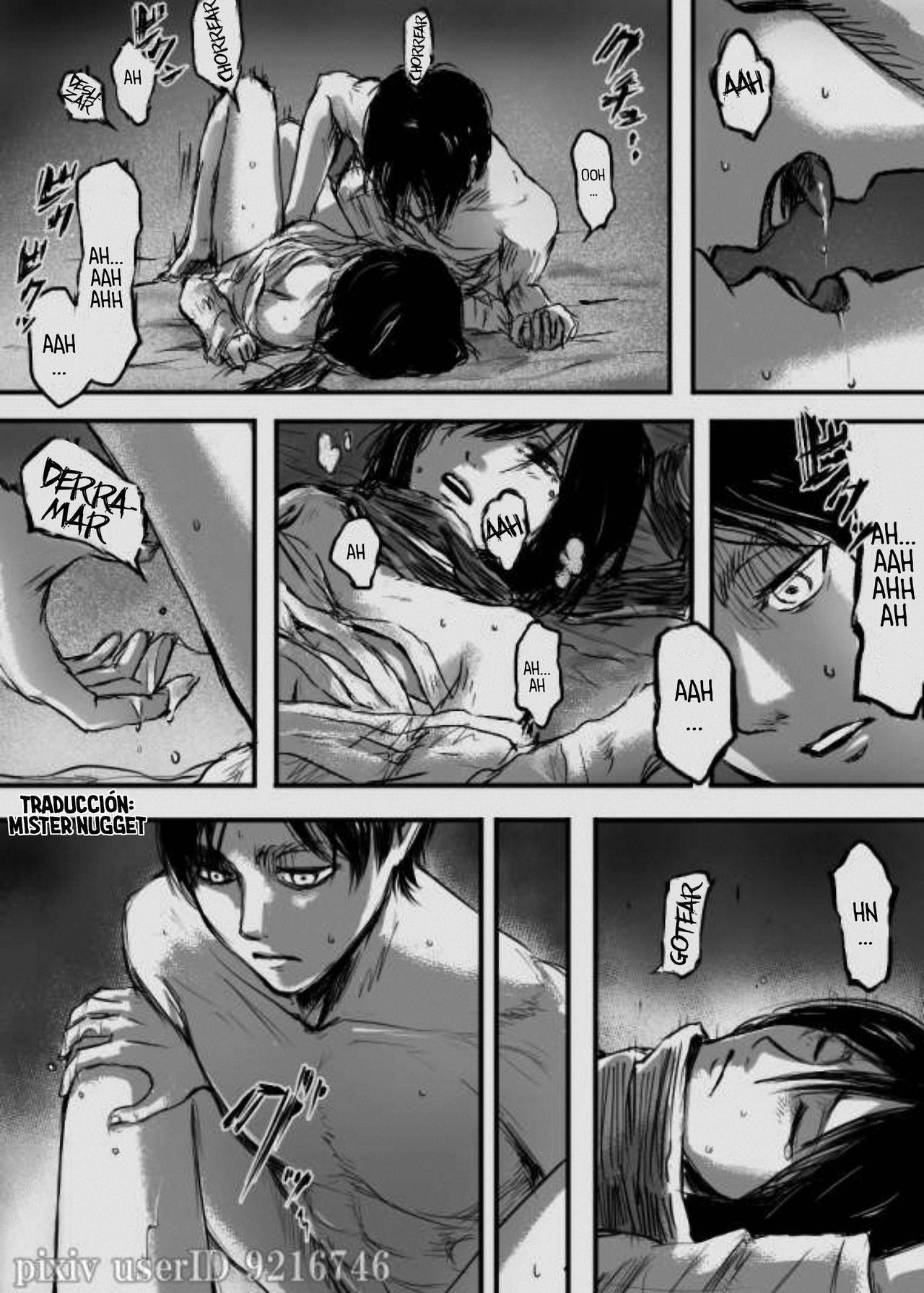 Eren X Mikasa R-18 Manga page 5 full