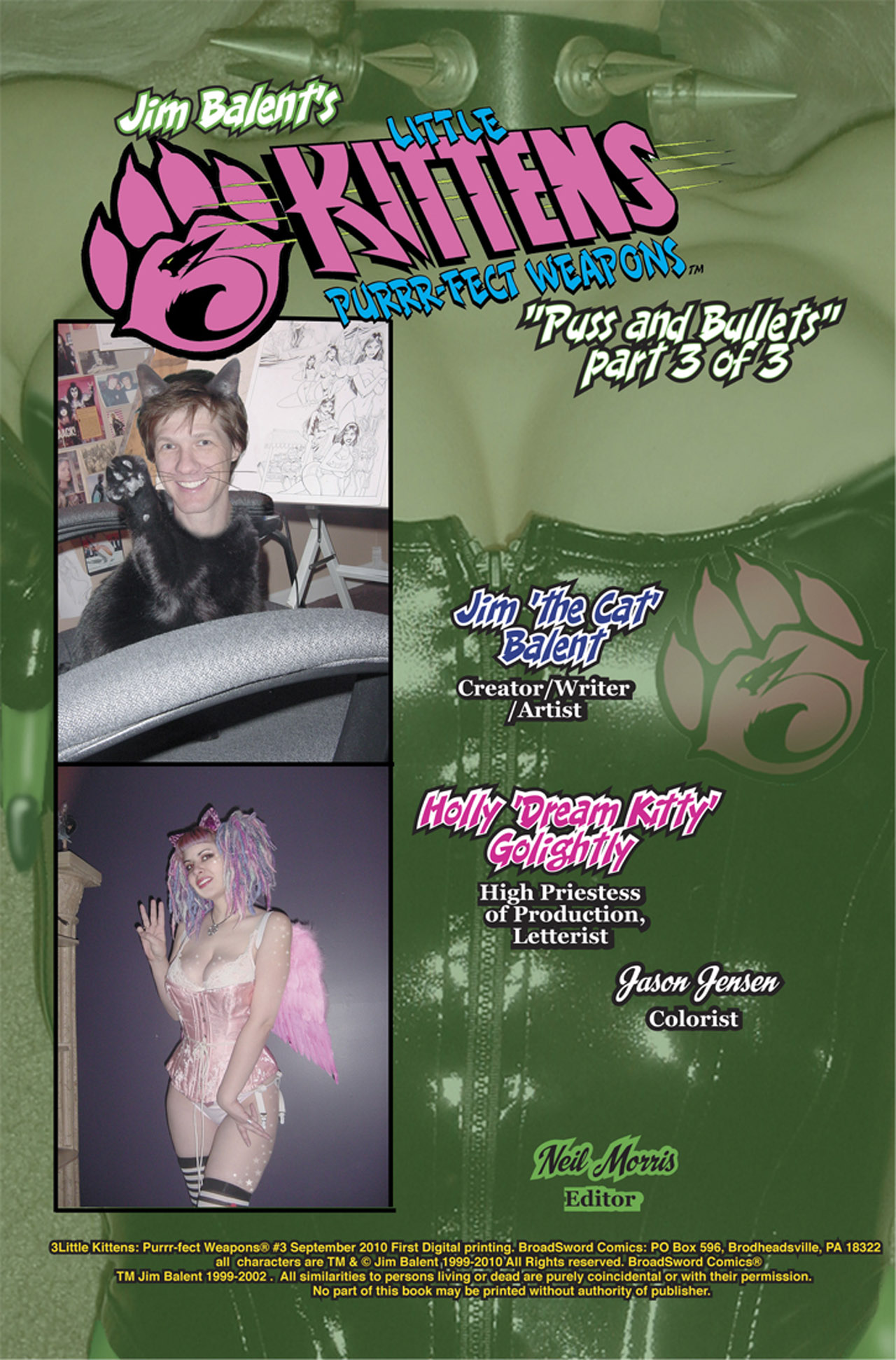 3Little Kittens꧇ Purrr-Fect Weapons page 3 full