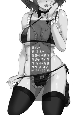 Shoufu ni Natta Tsuma ga Zecchou Bero Kiss Nama Nakadashi Sareta Hi ~Sono 1 Nyuuten Hen~│창부가 된 아내가 절정에 이르며 혀넣는 키스에 생 질내사정을 하게 된 나날 ~첫 번째 ·입점 편~ cover