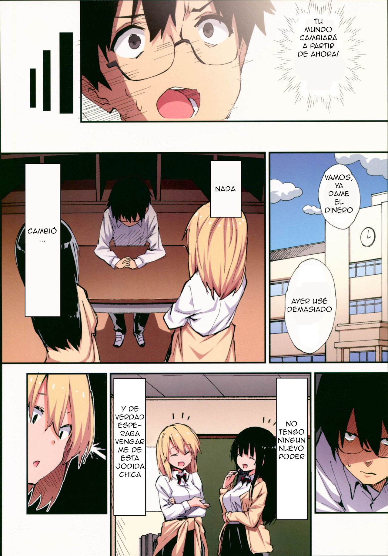 Saimin Nouryoku de Midara na Pakohame Seikatsu ~Hatsujou Shita Ijimekko to Onedari SEX~ page 9 full