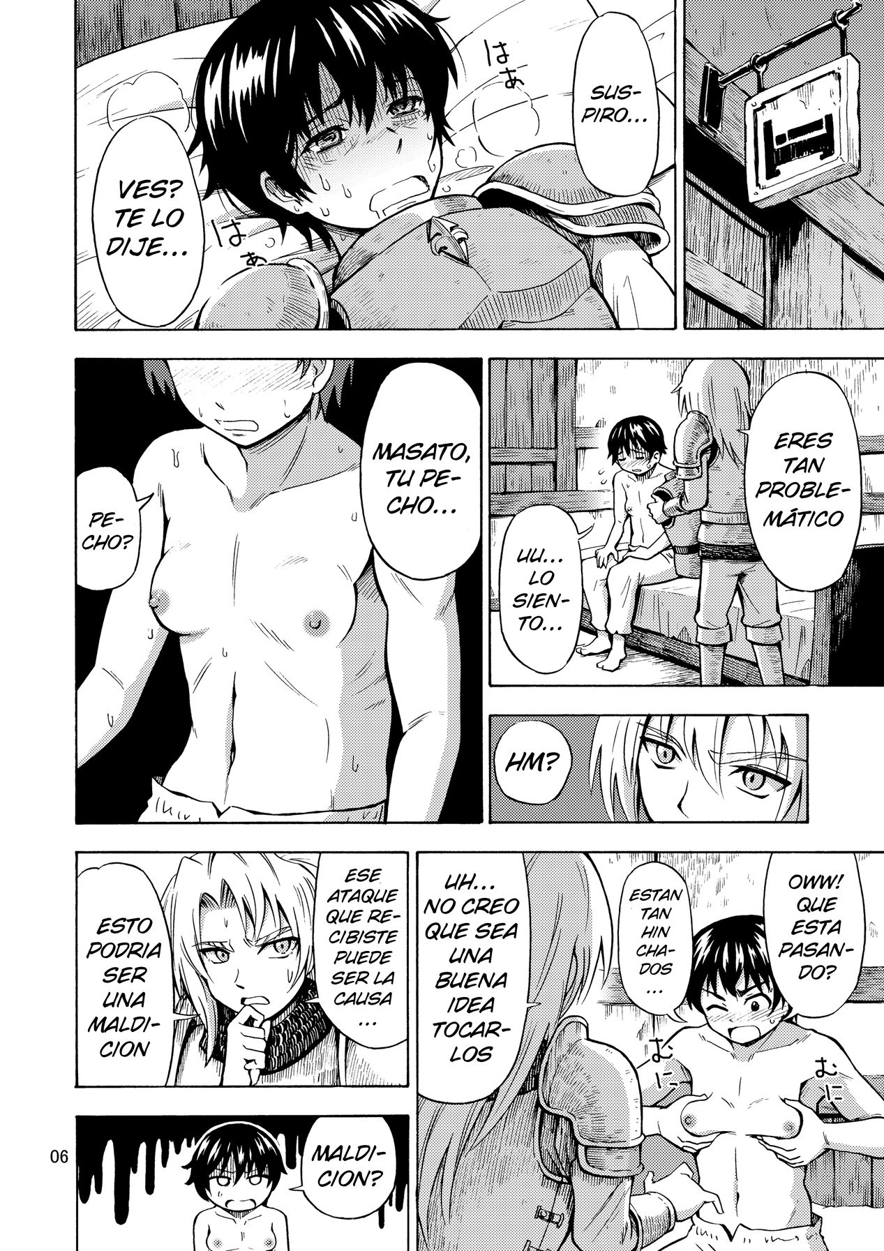 Yuusha wa Onnanoko ni Naru Noroi o Kakerareta! page 8 full