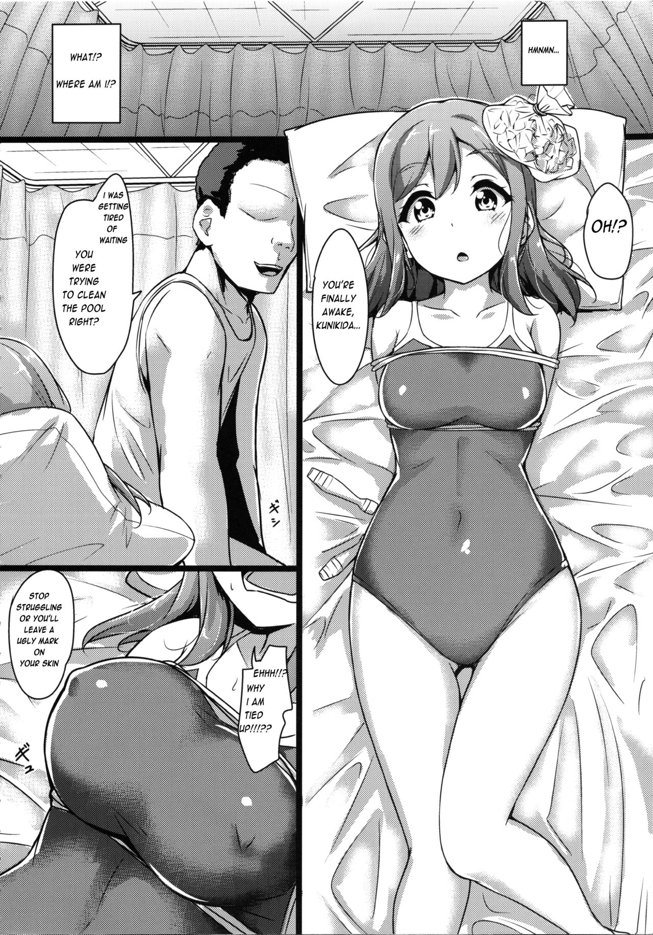 HANAKAN School Mizugi de Nande zura!? page 8 full