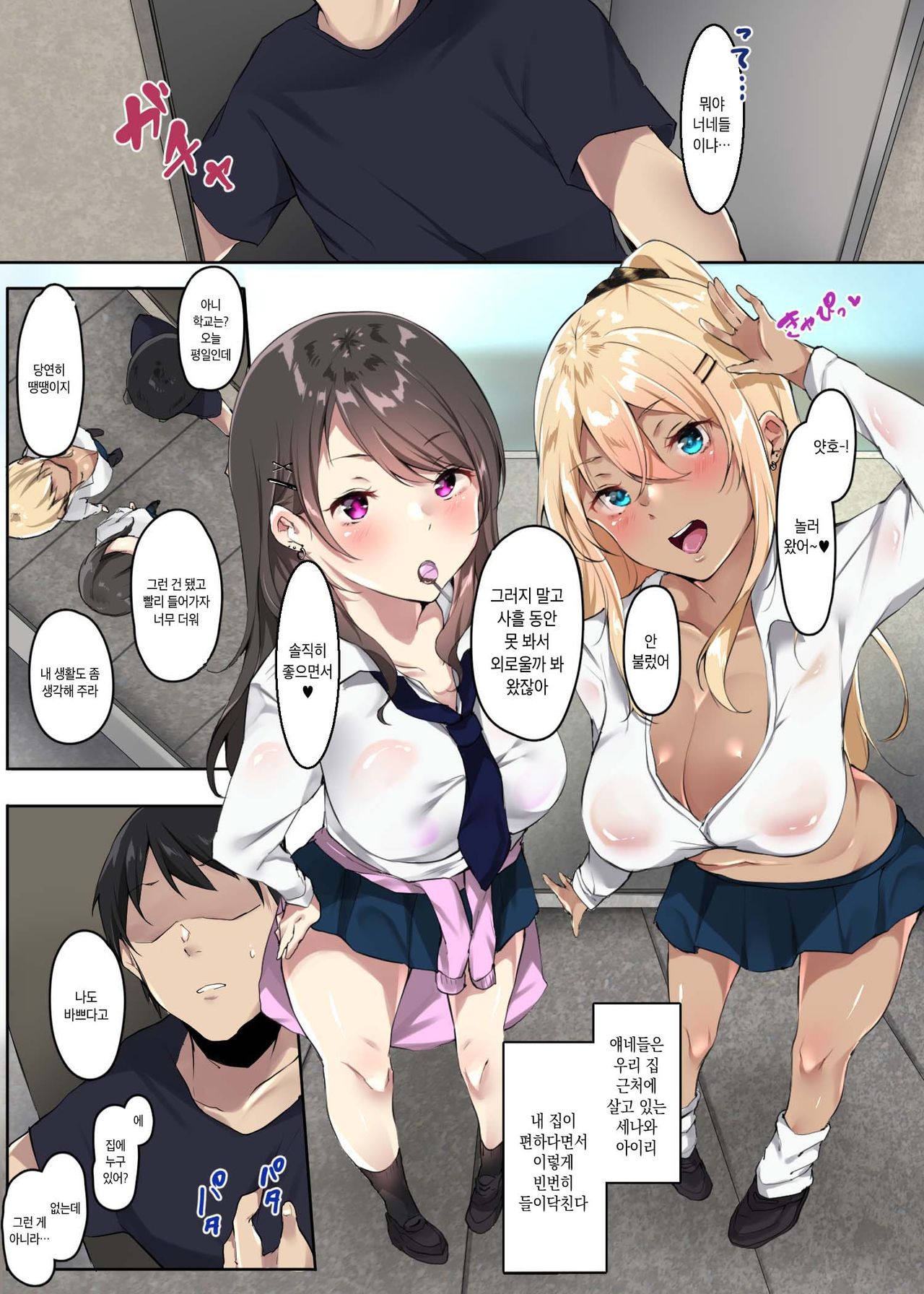 Ore no Ie ni Iribitaru Gal Bitch to Hamemakuru | 내 집에 쳐들어 온 갸루 빗치와 섹스 page 3 full