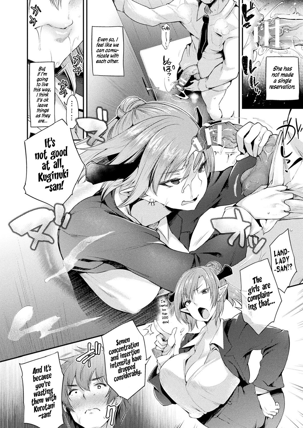Kabeanatsuki Juukyo e Youkoso Kouhen | Welcome to the Residence with Glory Holes Part 2 page 8 full
