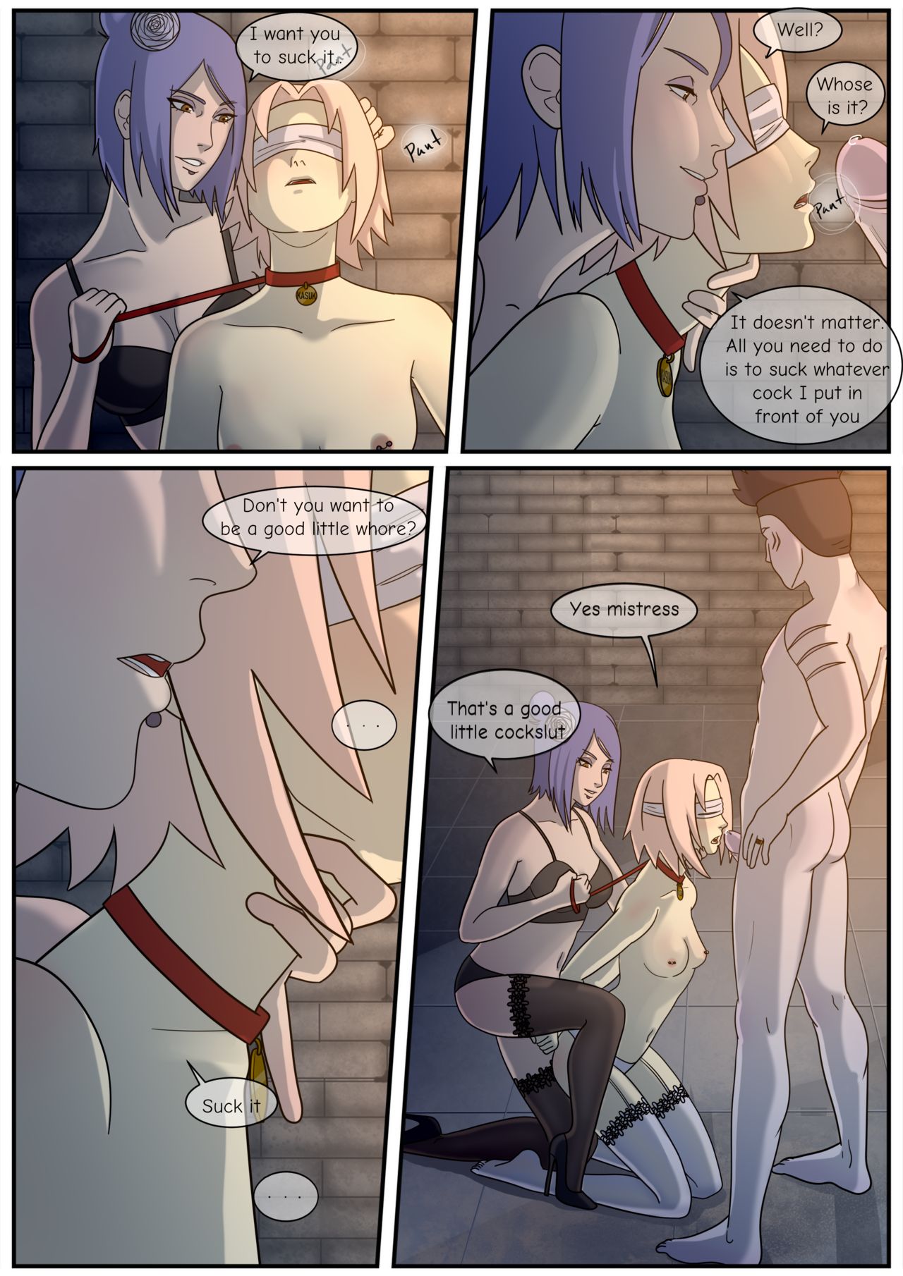 Training the new Akatsuki whore page 4 full