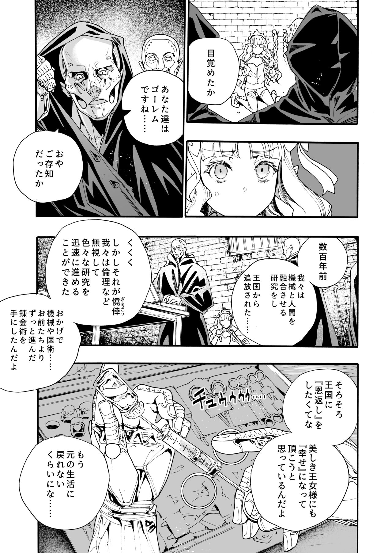 Kimeseku Oujo to Kowasareta Kishidan - The Princess and the Broken Order page 9 full