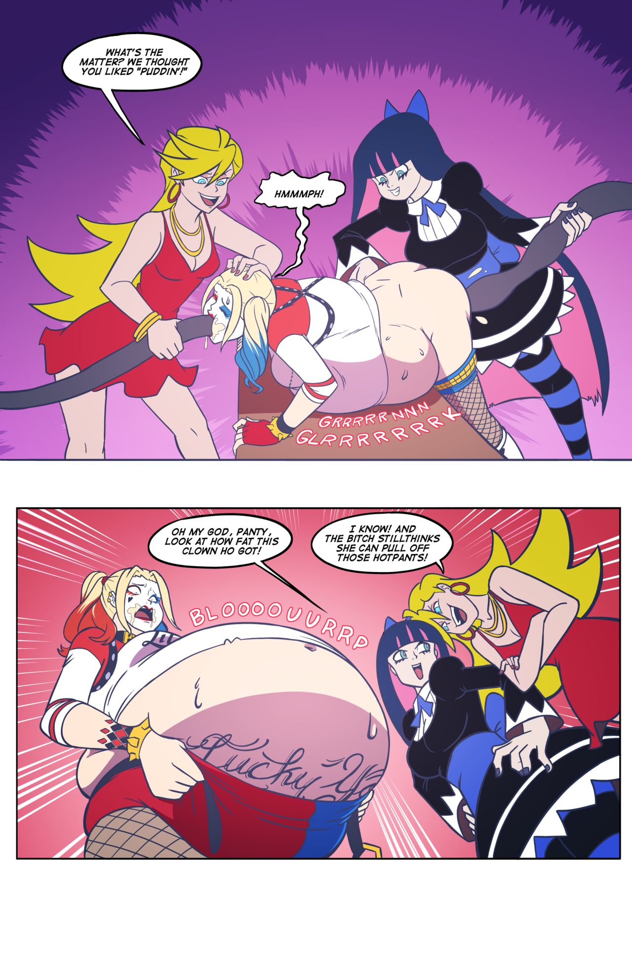 Harley Quinn Vs Panty and Stocking page 10 full