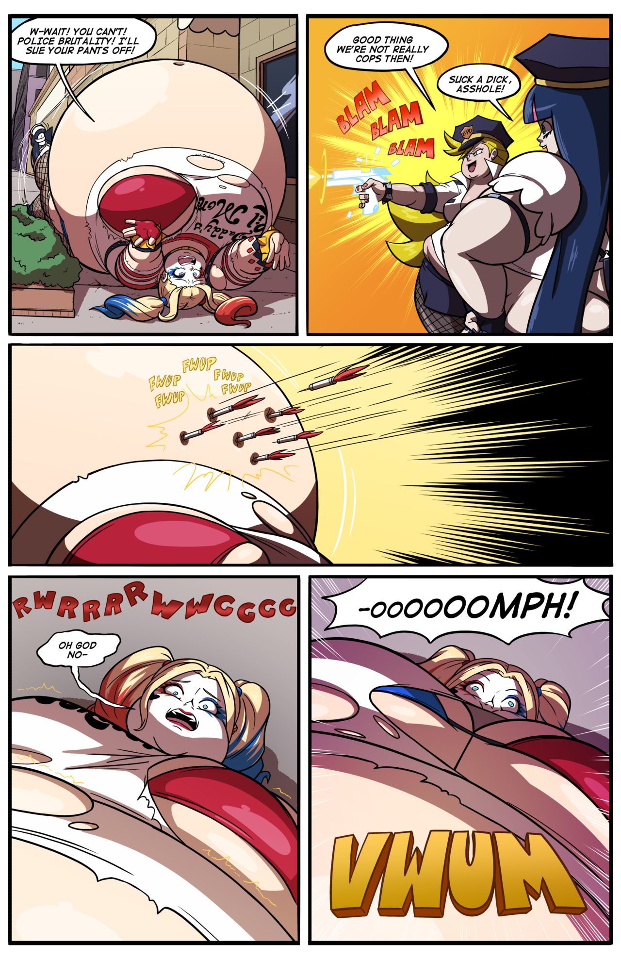 Harley Quinn Vs Panty and Stocking page 6 full