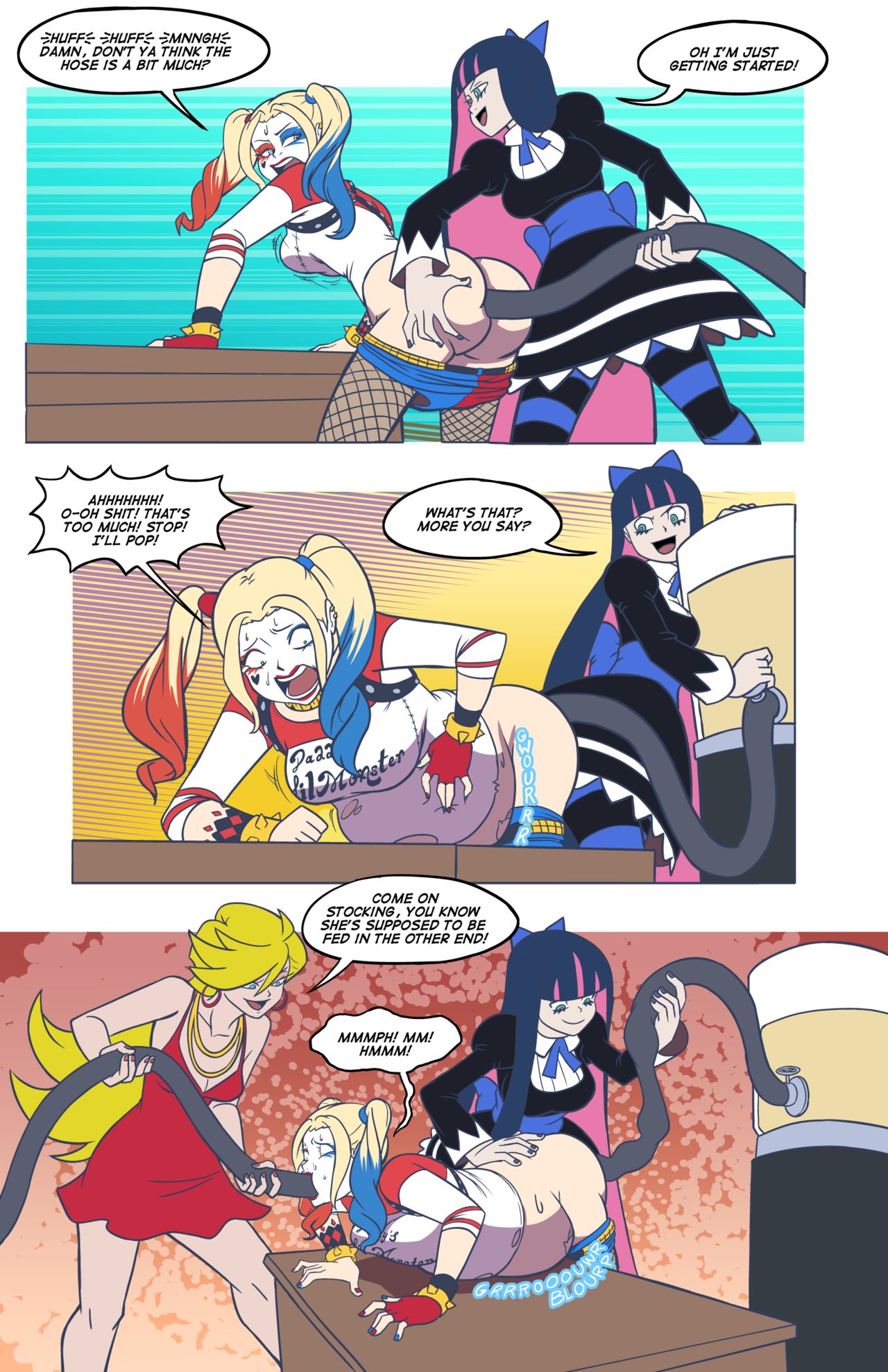 Harley Quinn Vs Panty and Stocking page 9 full