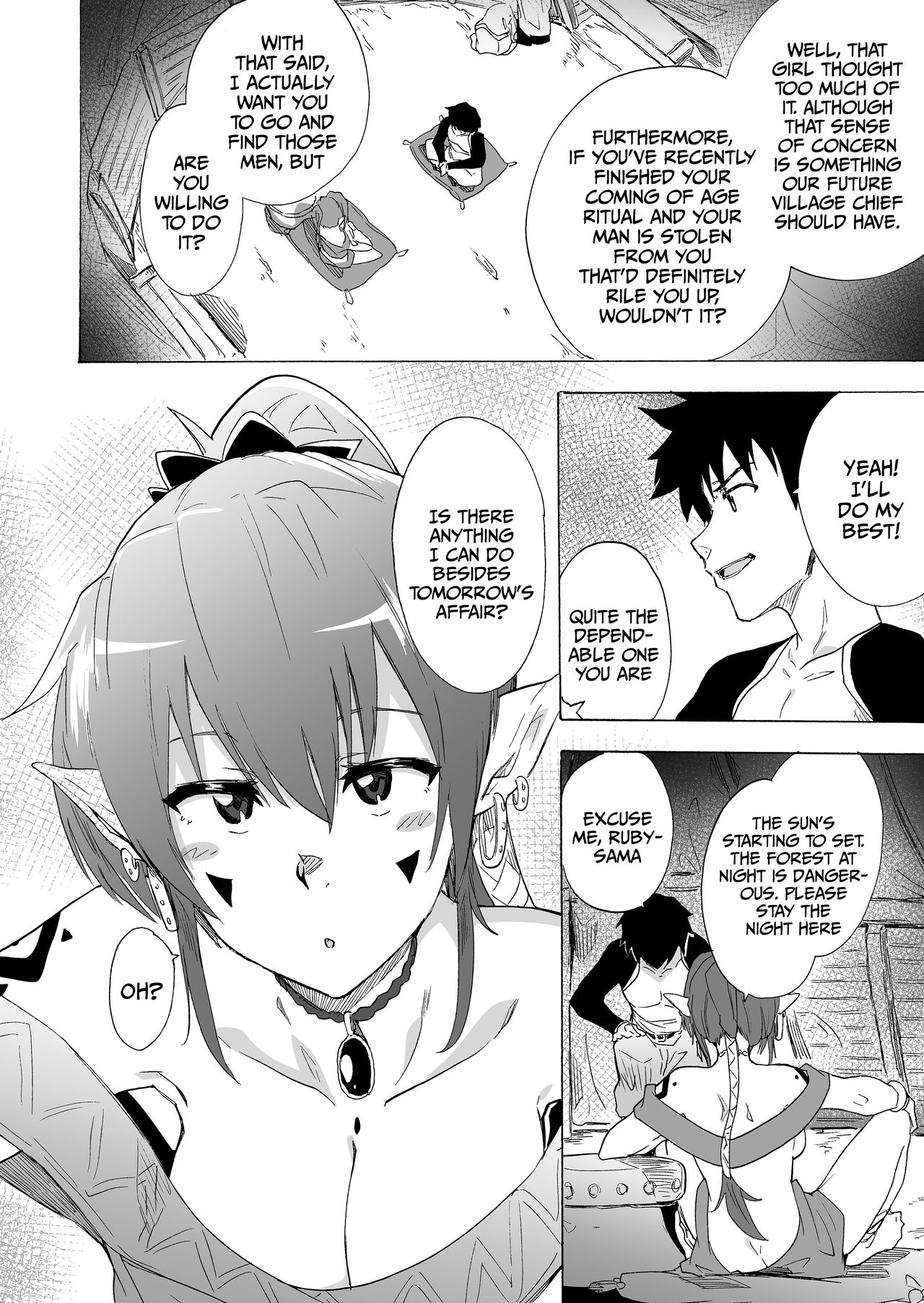 Zetsurin Yuusha to Hatsujou Elf Mura page 7 full