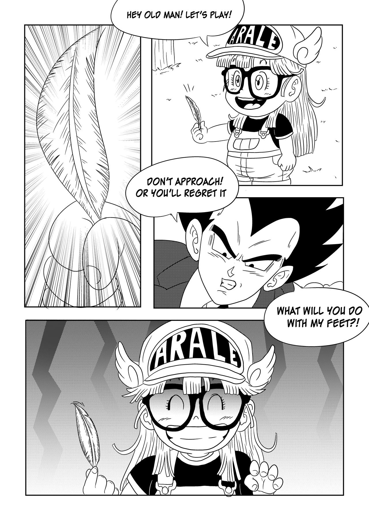 Vegeta - The Paradise in his feet page 8 full