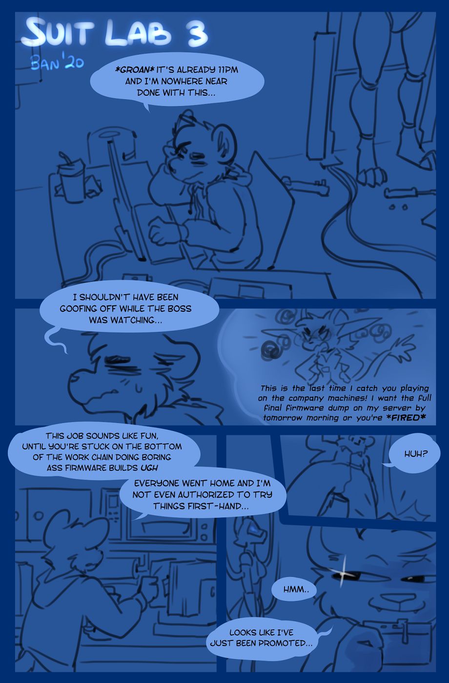 Lad Assistant III: Suit Lab page 1 full