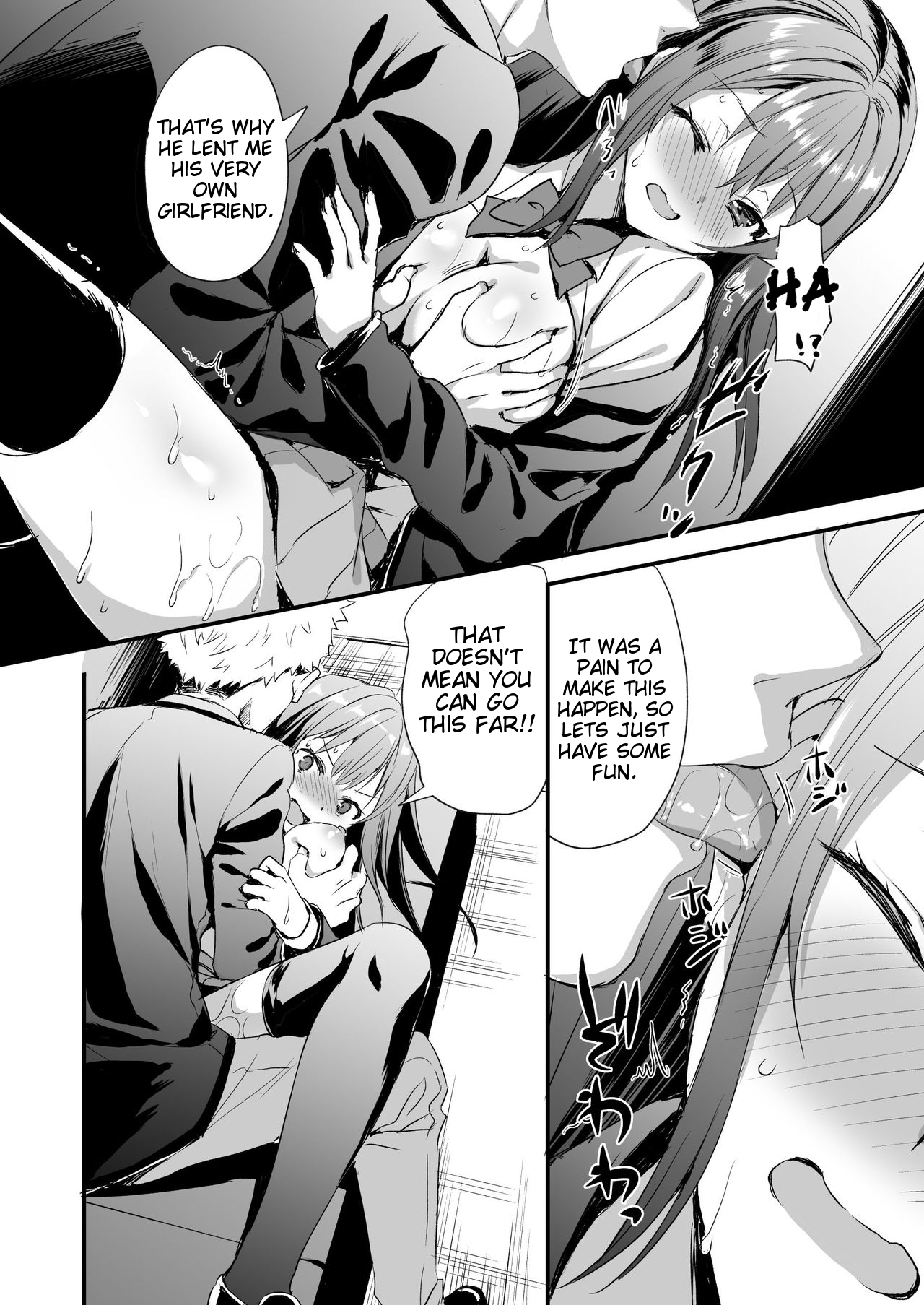 Karitara Kaesanai Tomodachi ni Kanojo o Kashite Shimatta Hanashi | Story about lending a girlfriend to a friend who won't give her back page 9 full