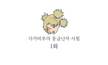 시카마루의 중급닌자 시험 cover
