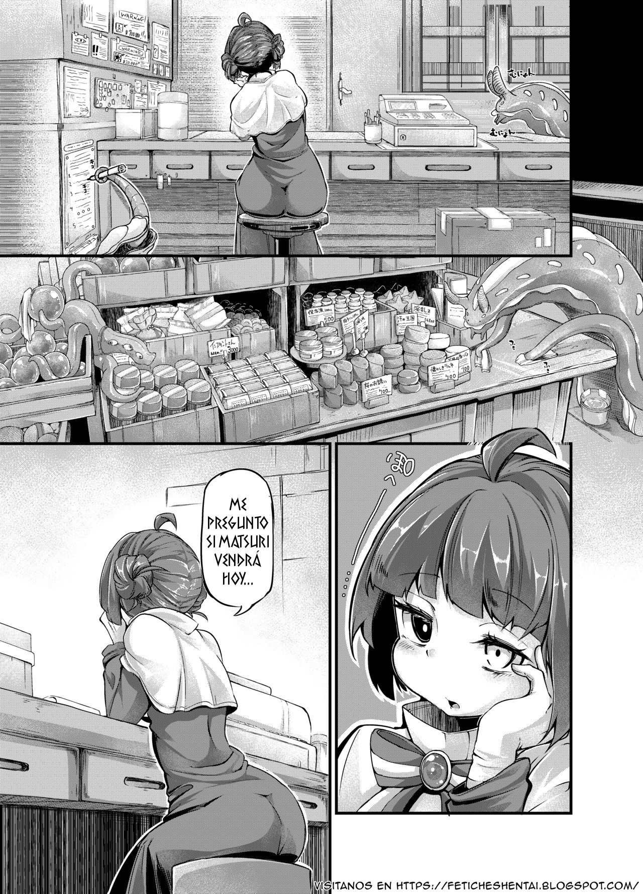 Anata no Machi no Shokushuya-san 4 | Your Neighborhood Tentacle Shop 4 page 5 full