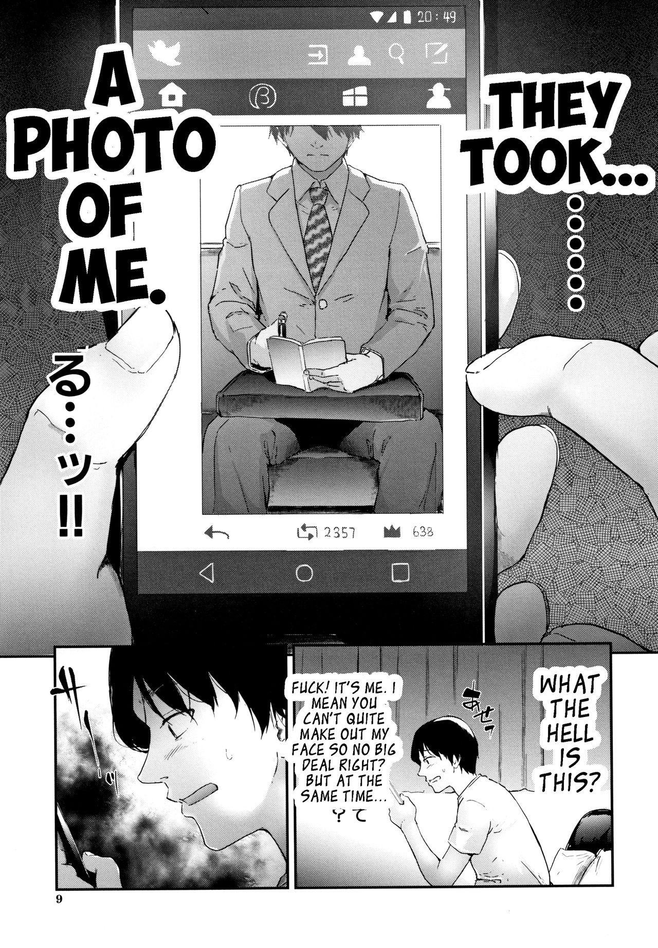 TR Gyaku Chikan Senyou Sharyou | Female Molester Train Ch. 1 -2 page 10 full