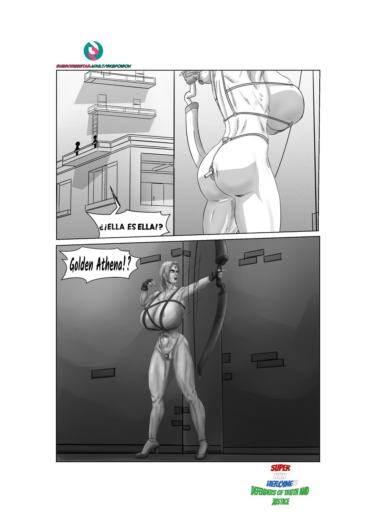 Super Heroines XXX The Invasion of the Underworld Part 01 page 4 full
