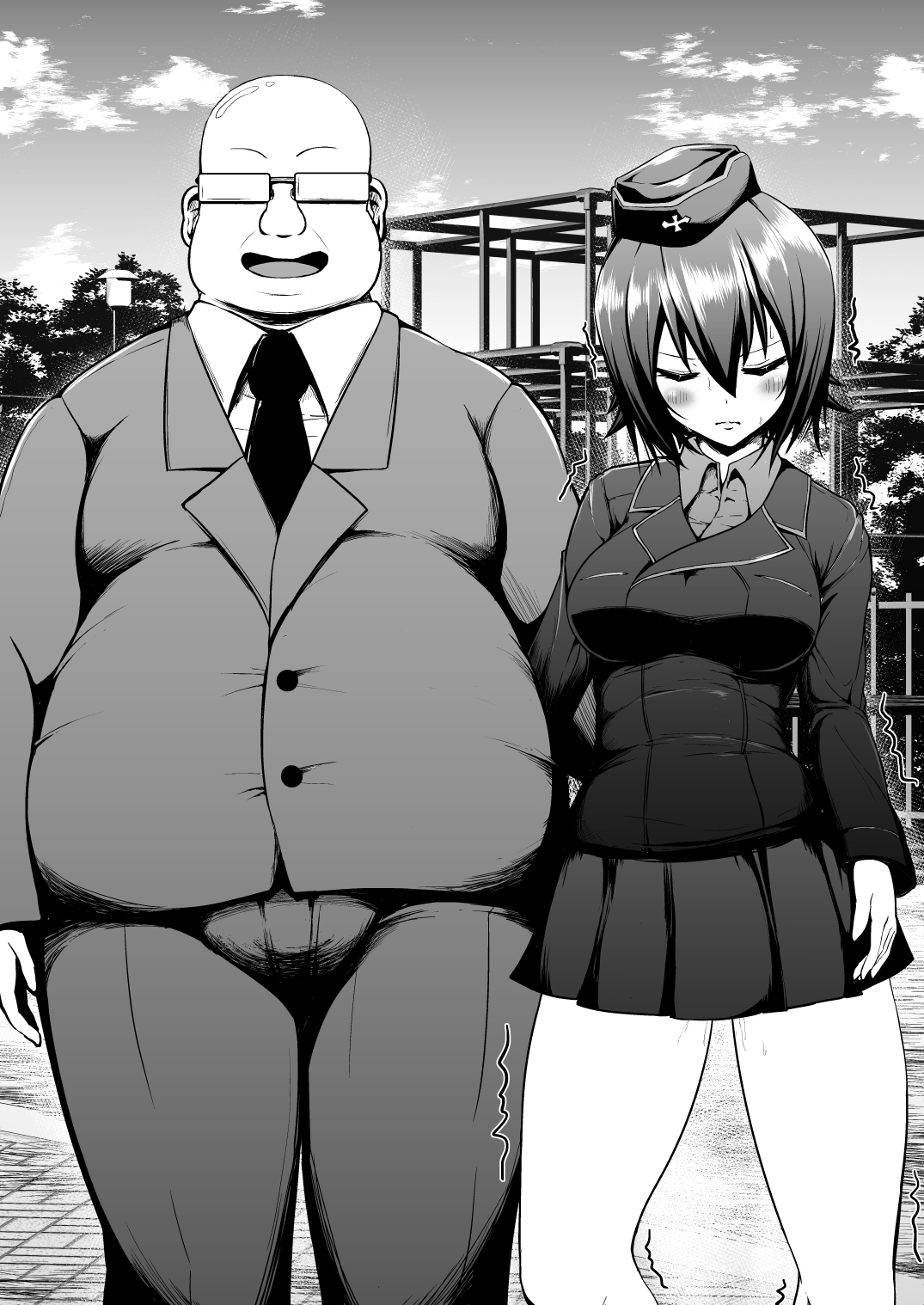 西住まほ 野外調教 page 3 full