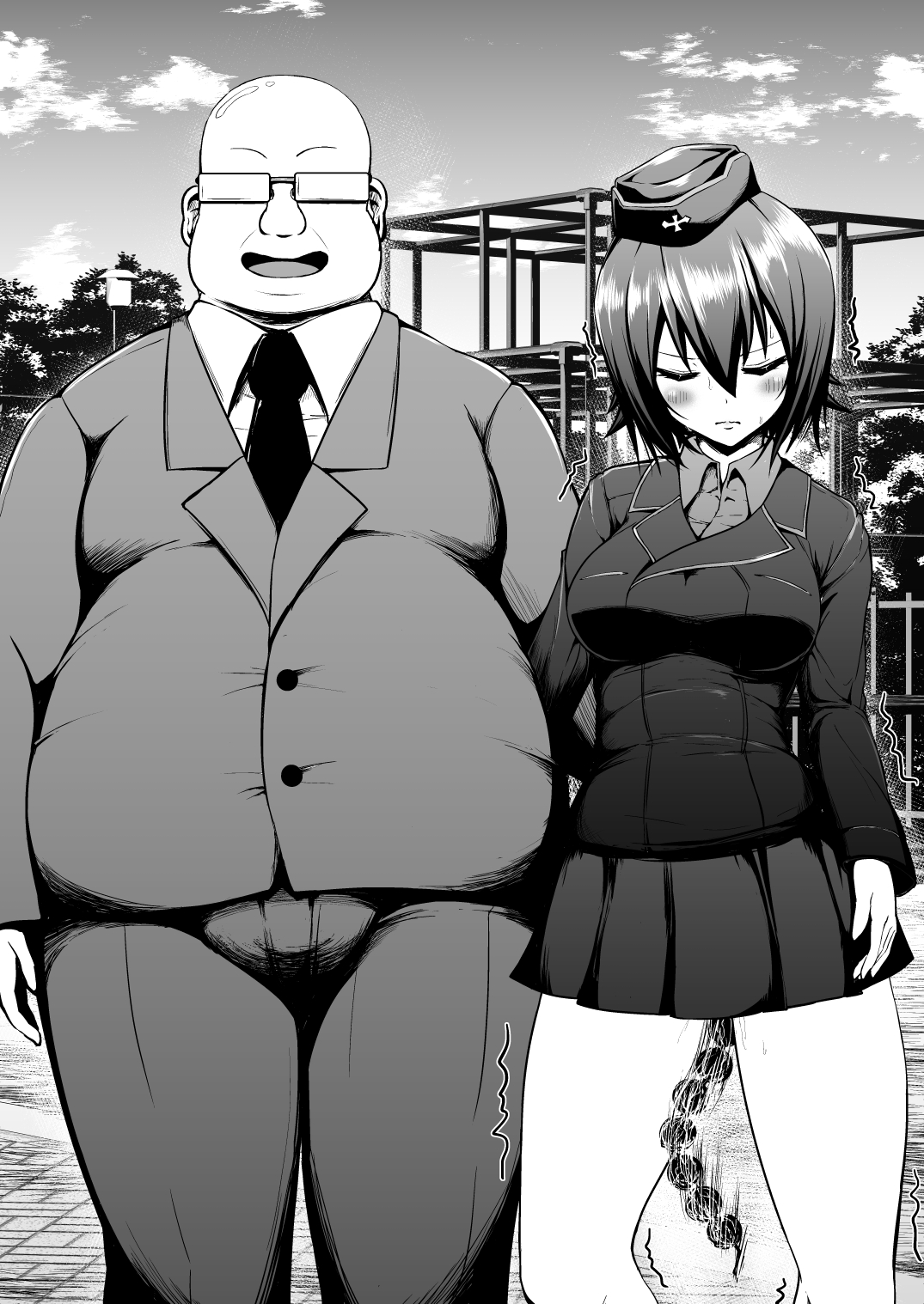 西住まほ 野外調教 page 4 full