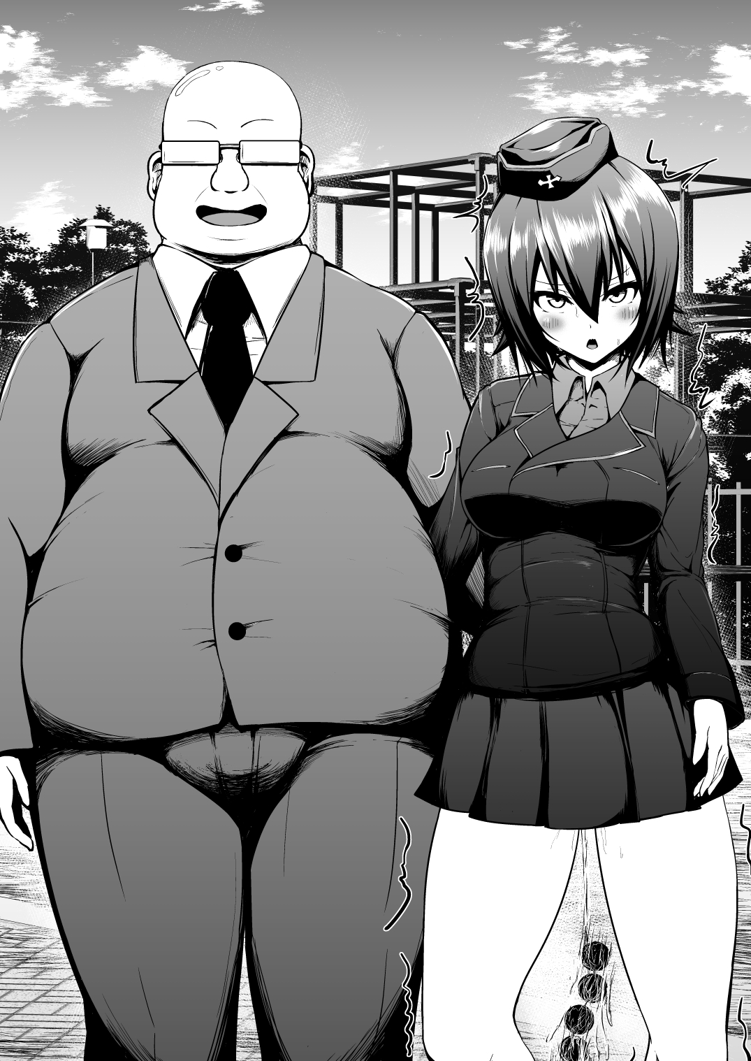 西住まほ 野外調教 page 5 full