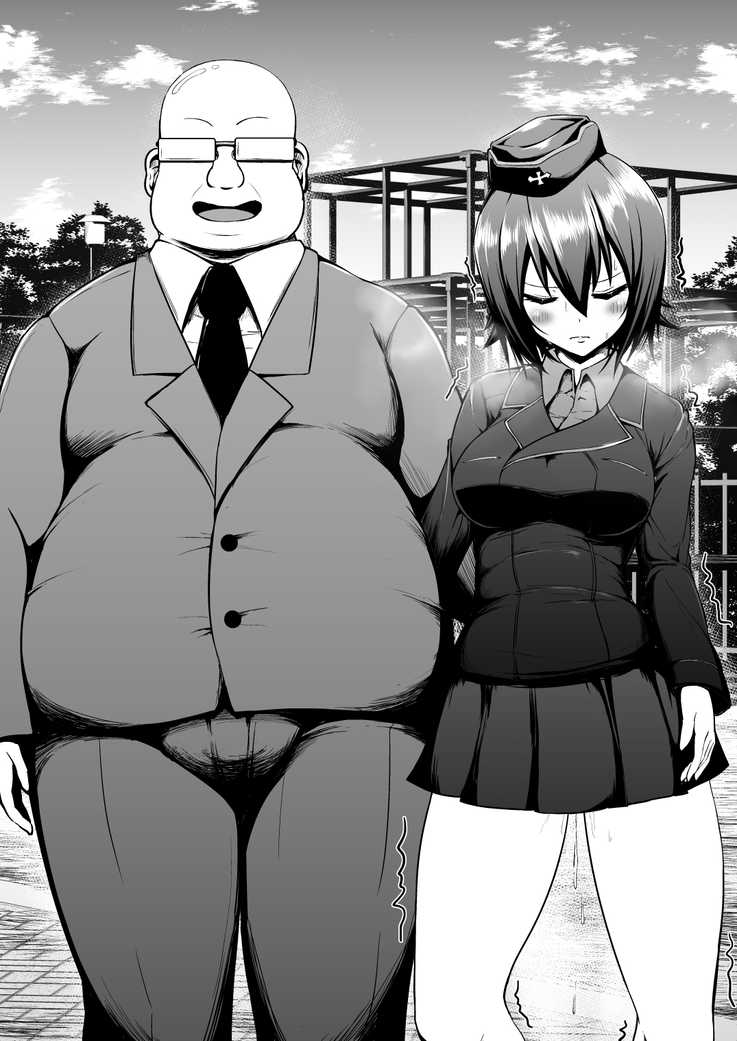 西住まほ 野外調教 page 6 full