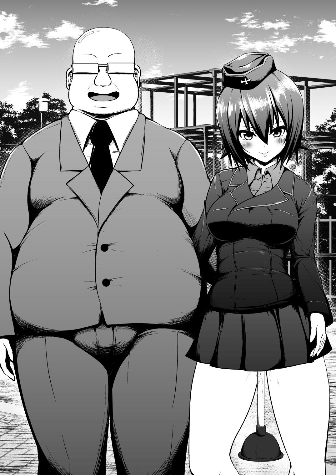 西住まほ 野外調教 page 8 full