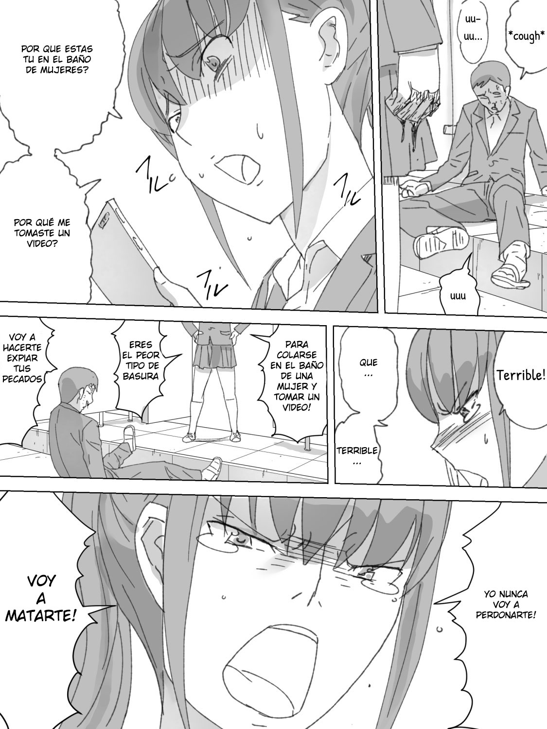 Mizo Toile Tousatsu Shitetara Bareta | I was caught taking pictures of the girls' toilet page 10 full