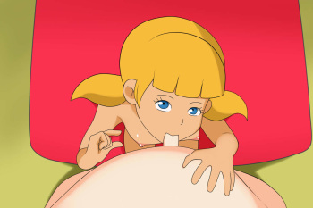 Penny x Fat Man with small cock - Penny after school makes Money cover