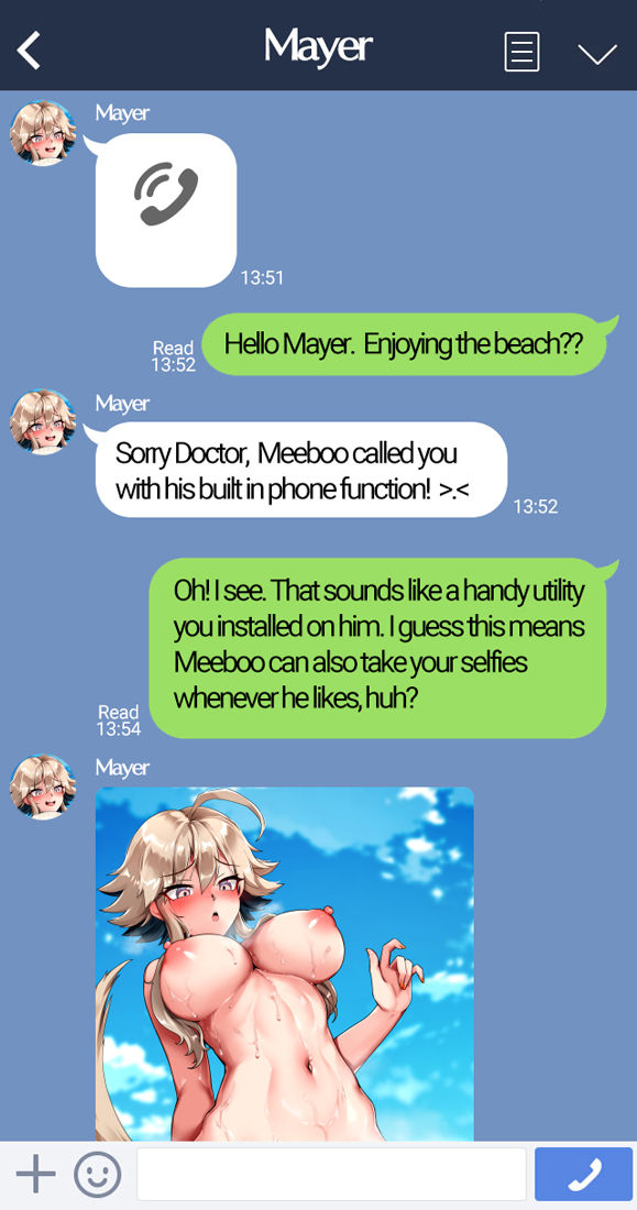 Odekake Shita no wa H na Mayer Onee-chan to no Umi deshita page 3 full