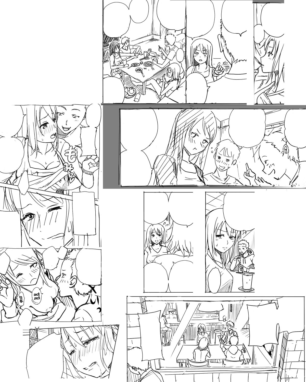 Kareshi no Me no Mae de Anal Kaihatsu Sareru + Omake page 6 full