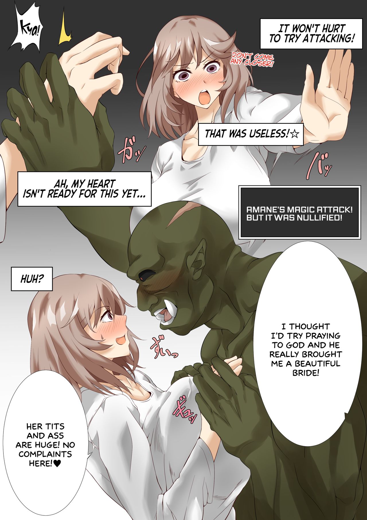 Isekai Tensei Shitara Orc no Yome ni Saserareta | I Was Reborn Into Another World and Made Into an Orc's Bride!  =White Symphony= page 7 full