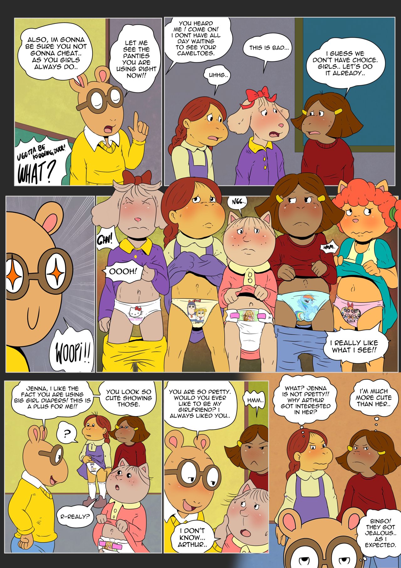 Harem Experiments page 3 full
