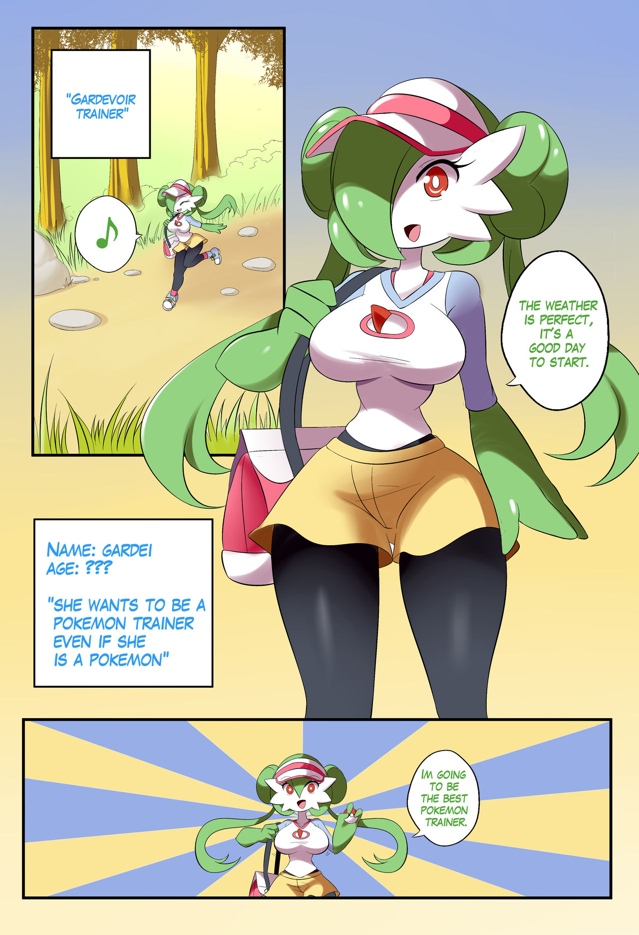 Gardevoir trainer page 1 full