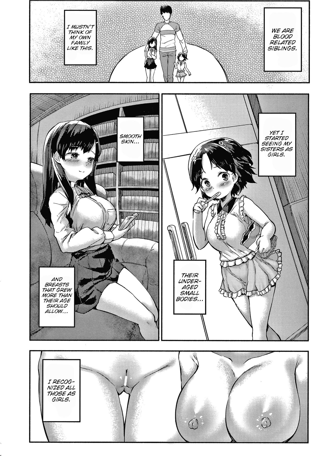 Minimum Kyonyuu Imouto | Minimum Gigantic Breasts Little Sisters page 8 full