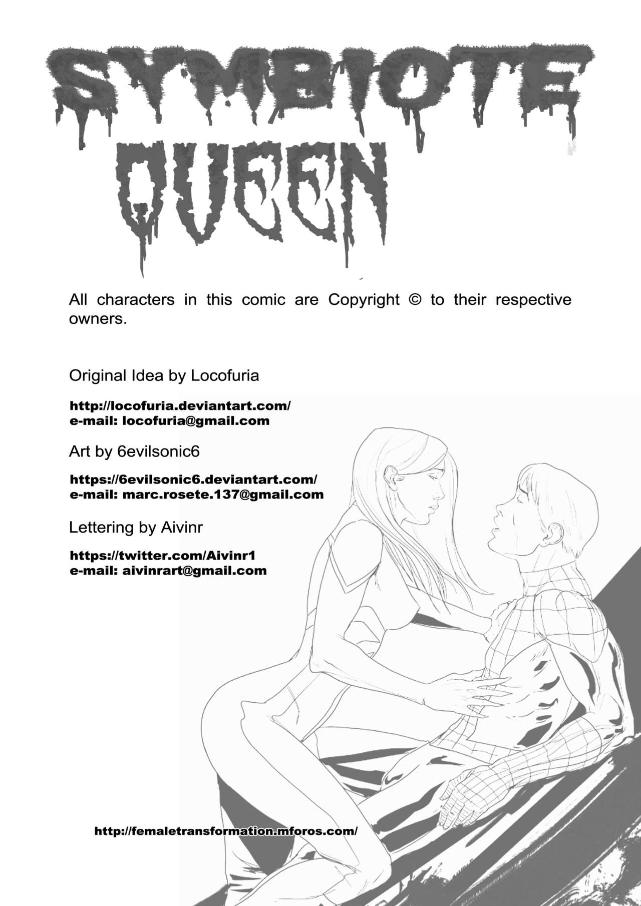 Symbiote Queen #3 page 3 full